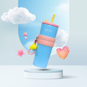 Bình Giữ Nhiệt 750ml (Xanh Dương)